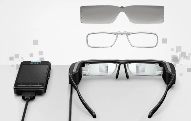 Epson's Moverio BT-200 smart glasses