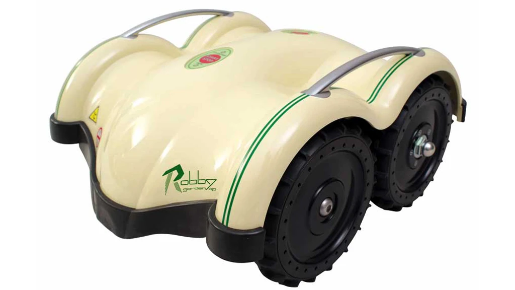 The Robby Garden XP robotic lawn mower