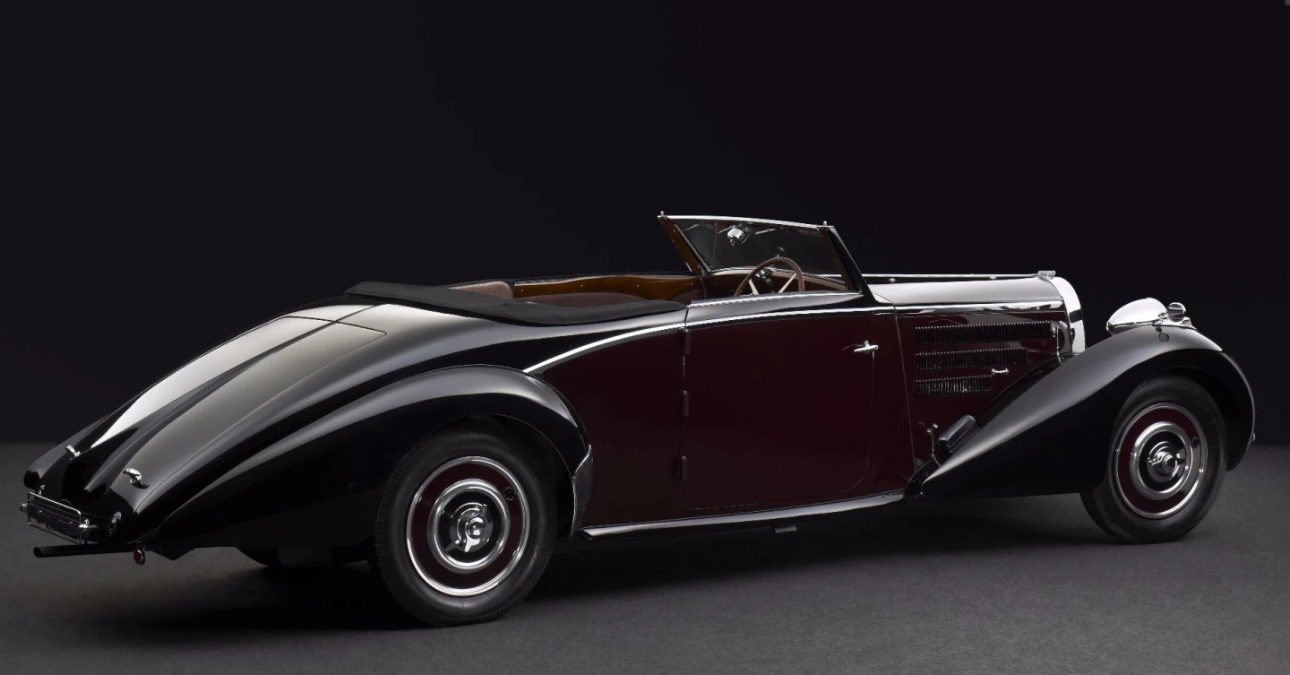 A car with a complete history from new, this 1938 Bugatti Type 57 two-three seater drophead coupe was created by respected Belgian coachbuilder Albert D'Ieteren, and was once owned by famous French artist, André Derain, one of the leaders of the Fauvism movement along with Henri Matisse. It sold in Paris at Bonham's new Château de Chantilly sale for €1,265,000 ( $1,410,477).