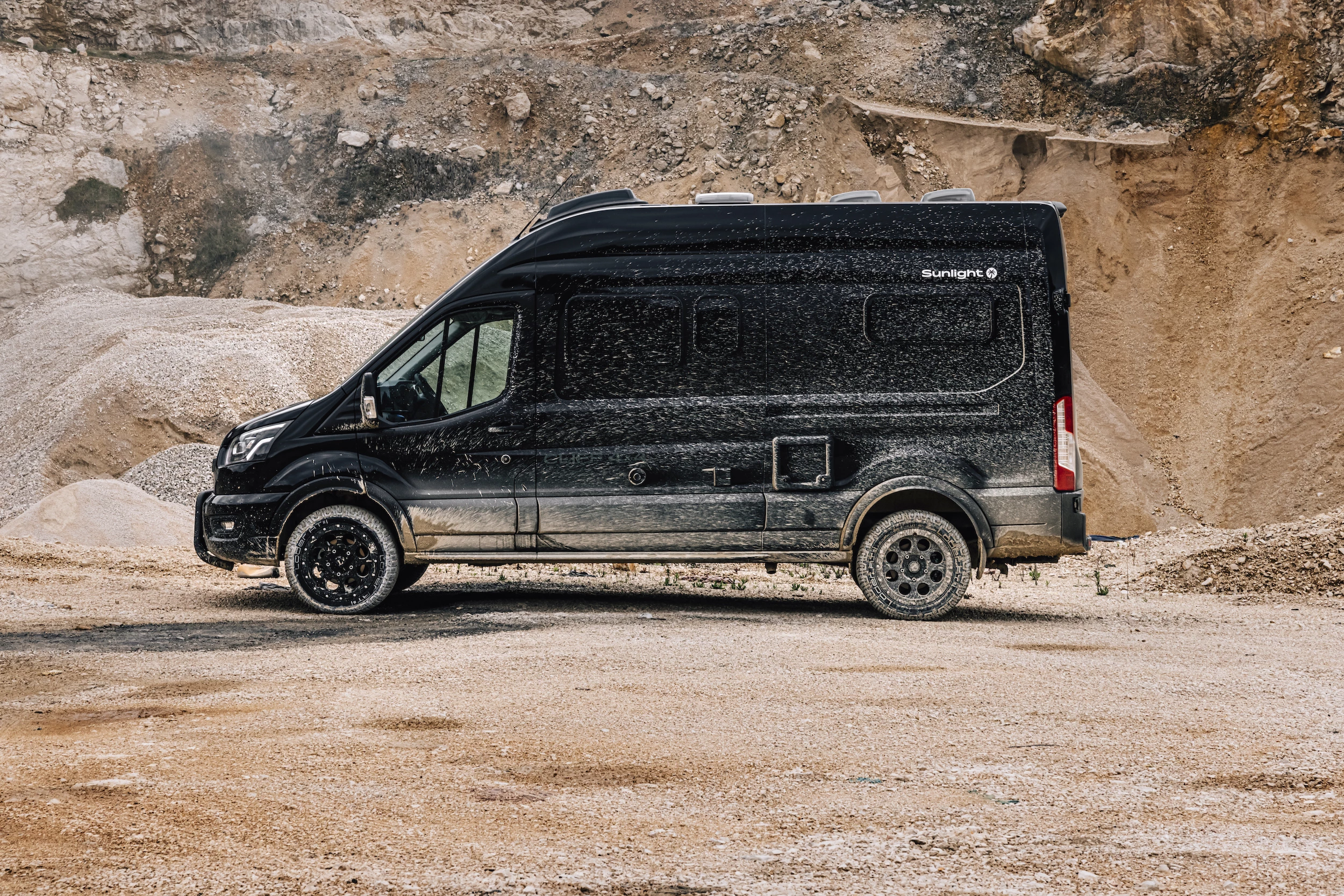 The new Sunlight Cliff 590 4x4 Adventure Edition is made to get filthy