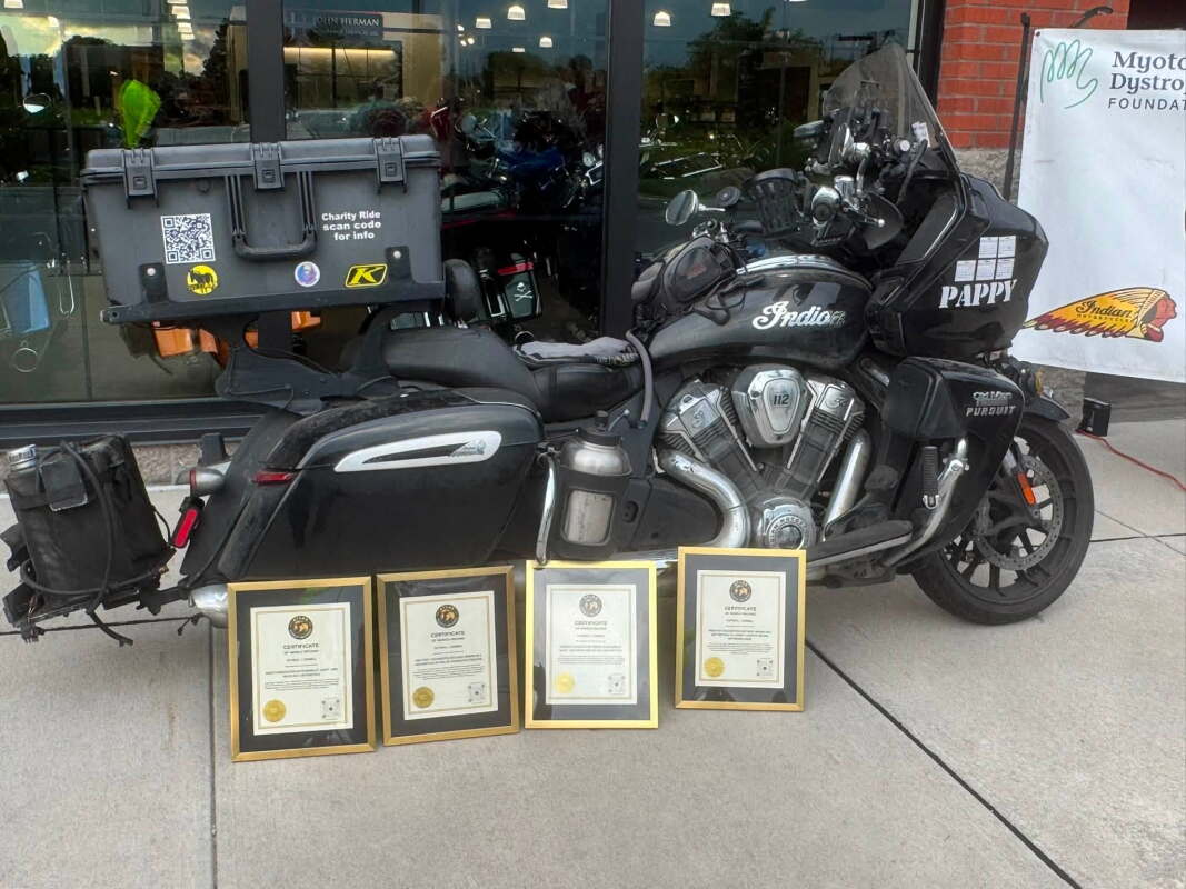 Epic ride: 201,901 miles, four records and $150,000 for charity