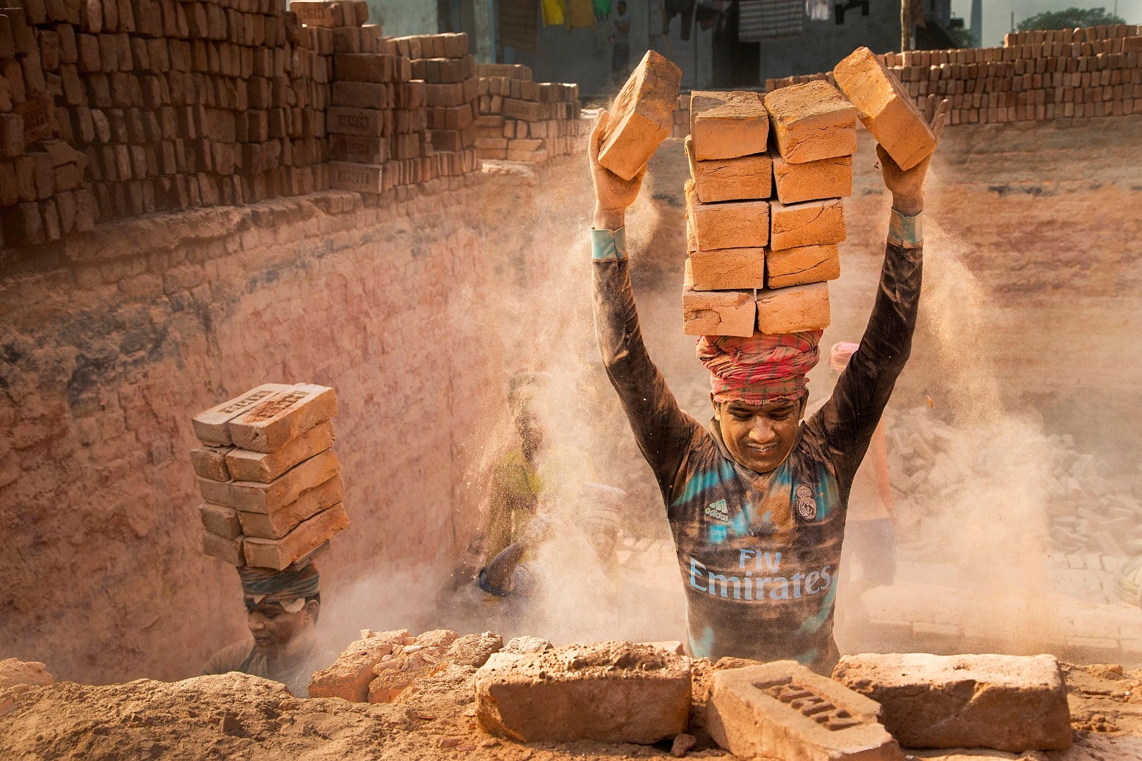 Winner of 9:00 hour. "Laborer in hard job", SHEIKH MOHAMMAD MAHADI HASSAN. Rup Ganj, Bangladesh