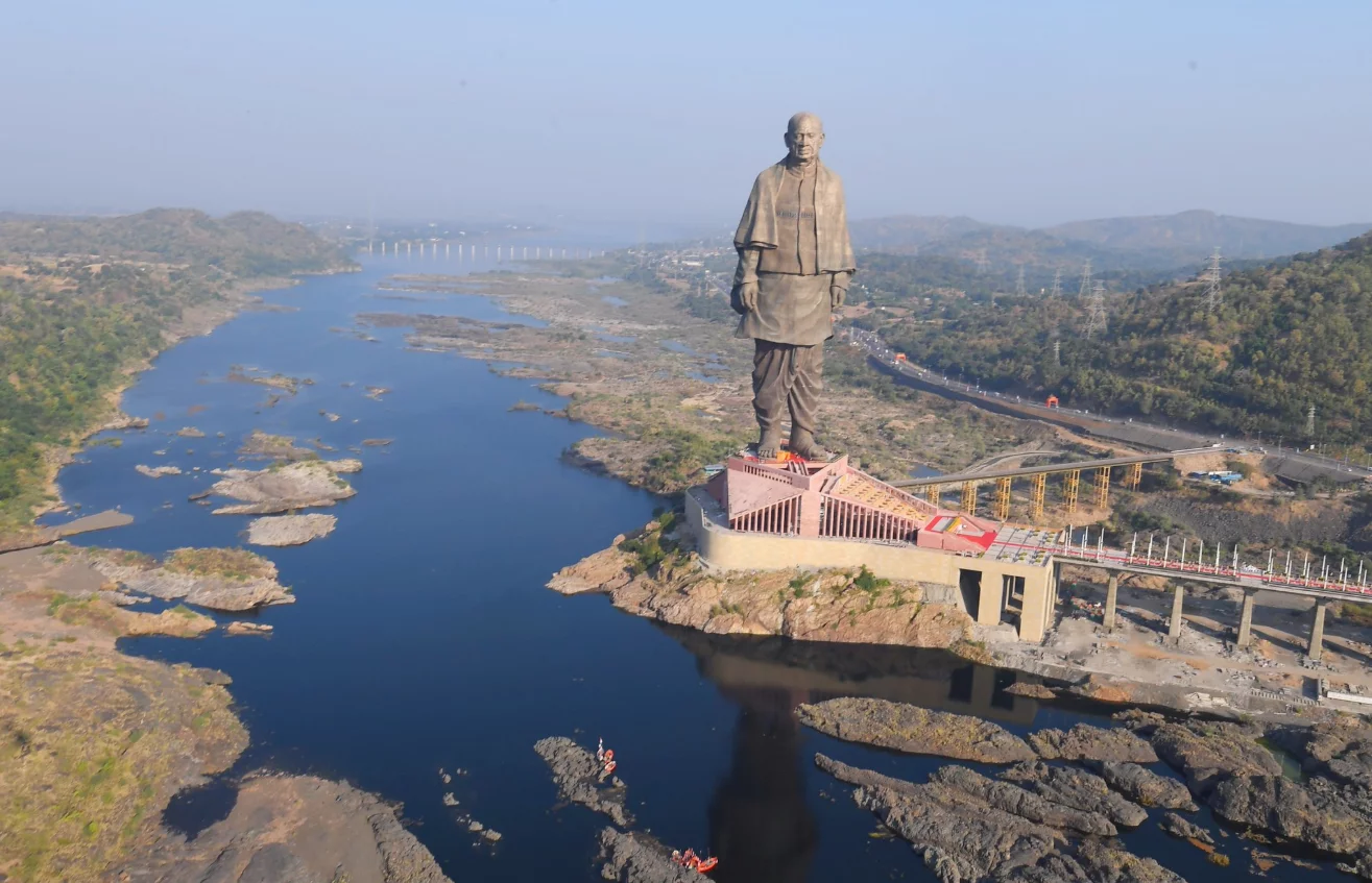 The Statue of Unity, the tallest statue in the world, has officially opened to the public