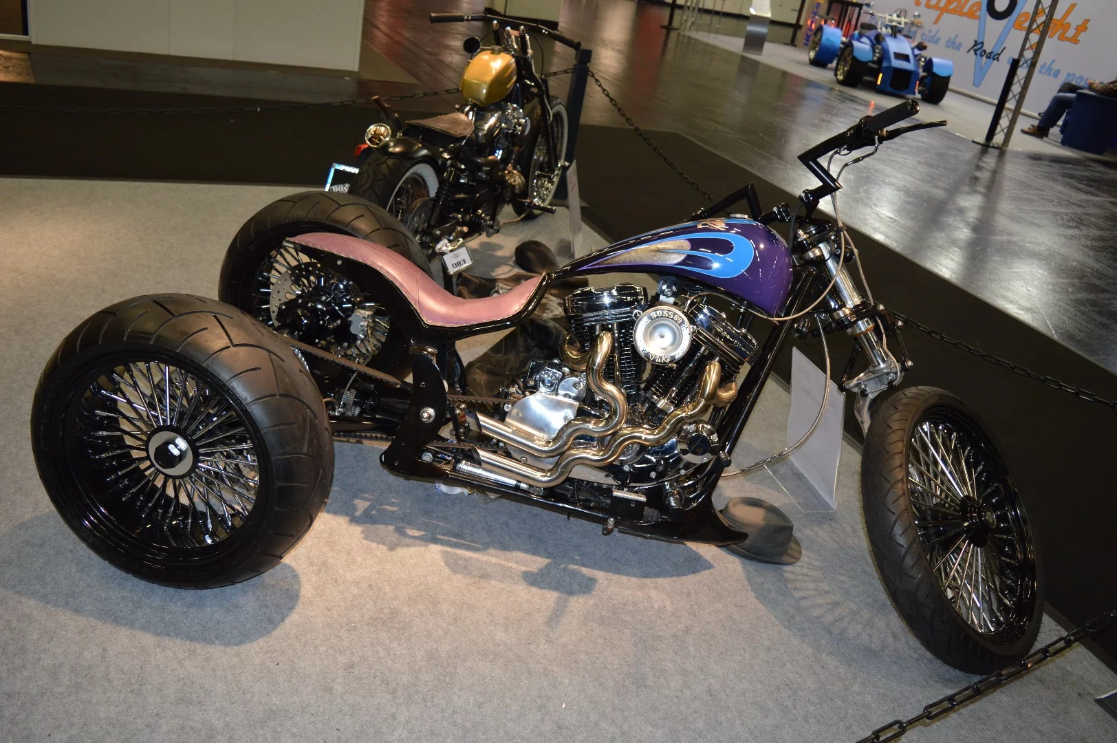 The Brike is built around a frame designed and fabricated by Boss 69 in Italy