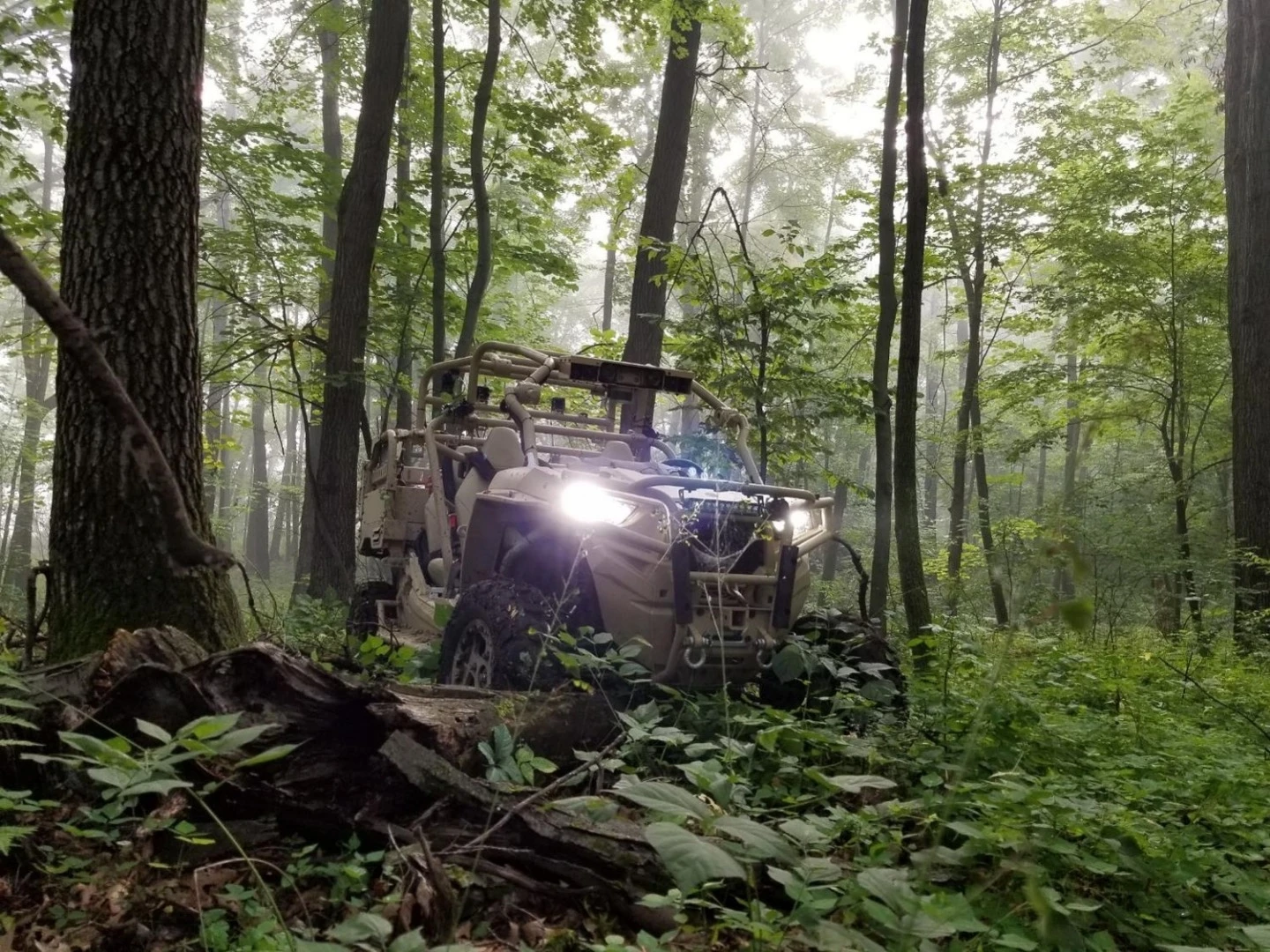 The MRZR X is a robotic, multi-role vehicle