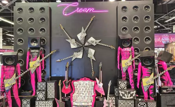 Cream's Voltage DaVinci design was introduced in style at The NAMM Show 2025 this week