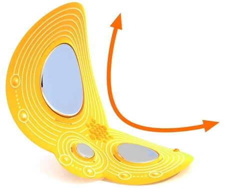 The Cooka is made from silicon rubber and can be easily stowed away after use