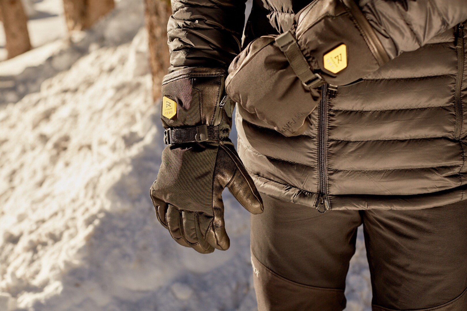 Ravean heated mittens clearance