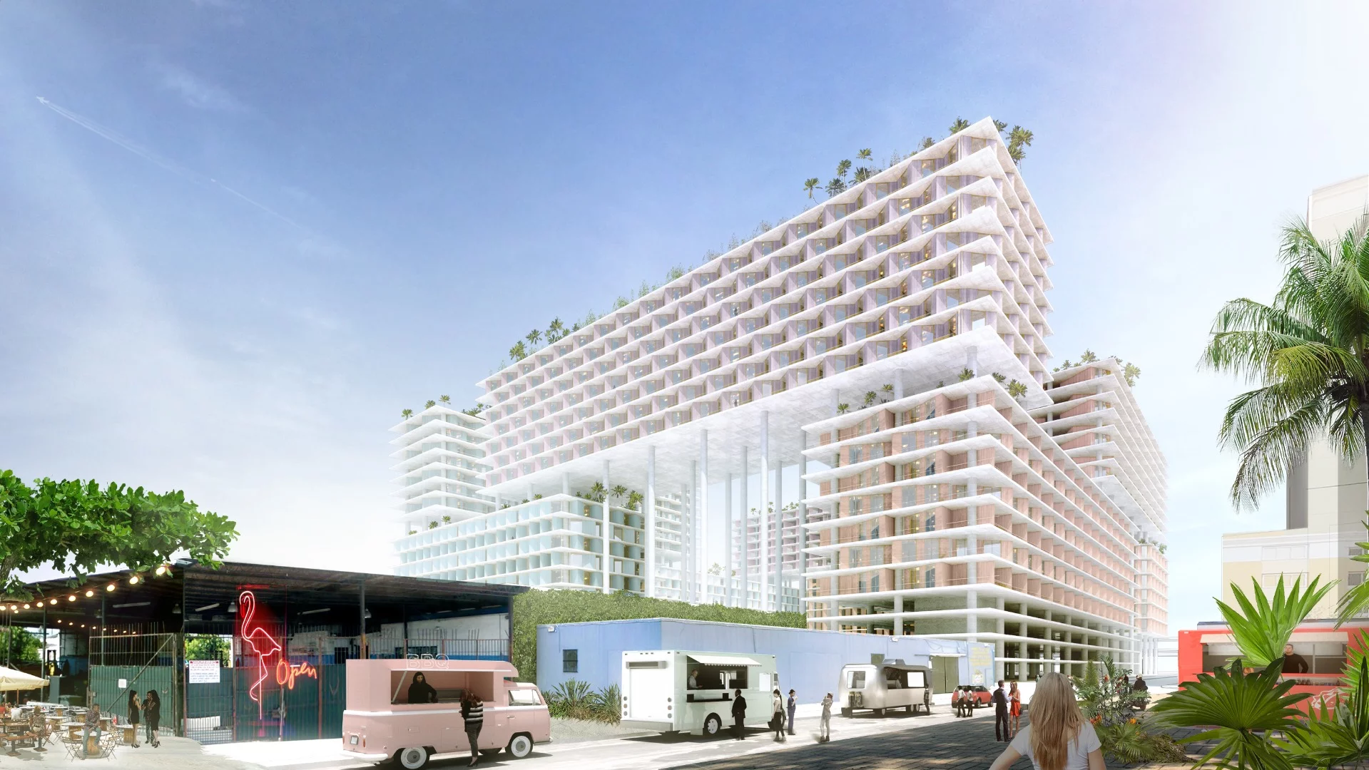 "Miami Produce creates a new destination for the city while retaining the neighborhood’s industrial character," says BIG