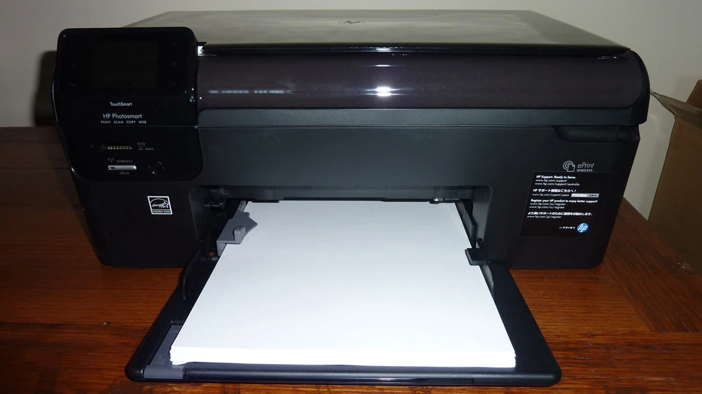The HP Photosmart Wireless All-in-One B110