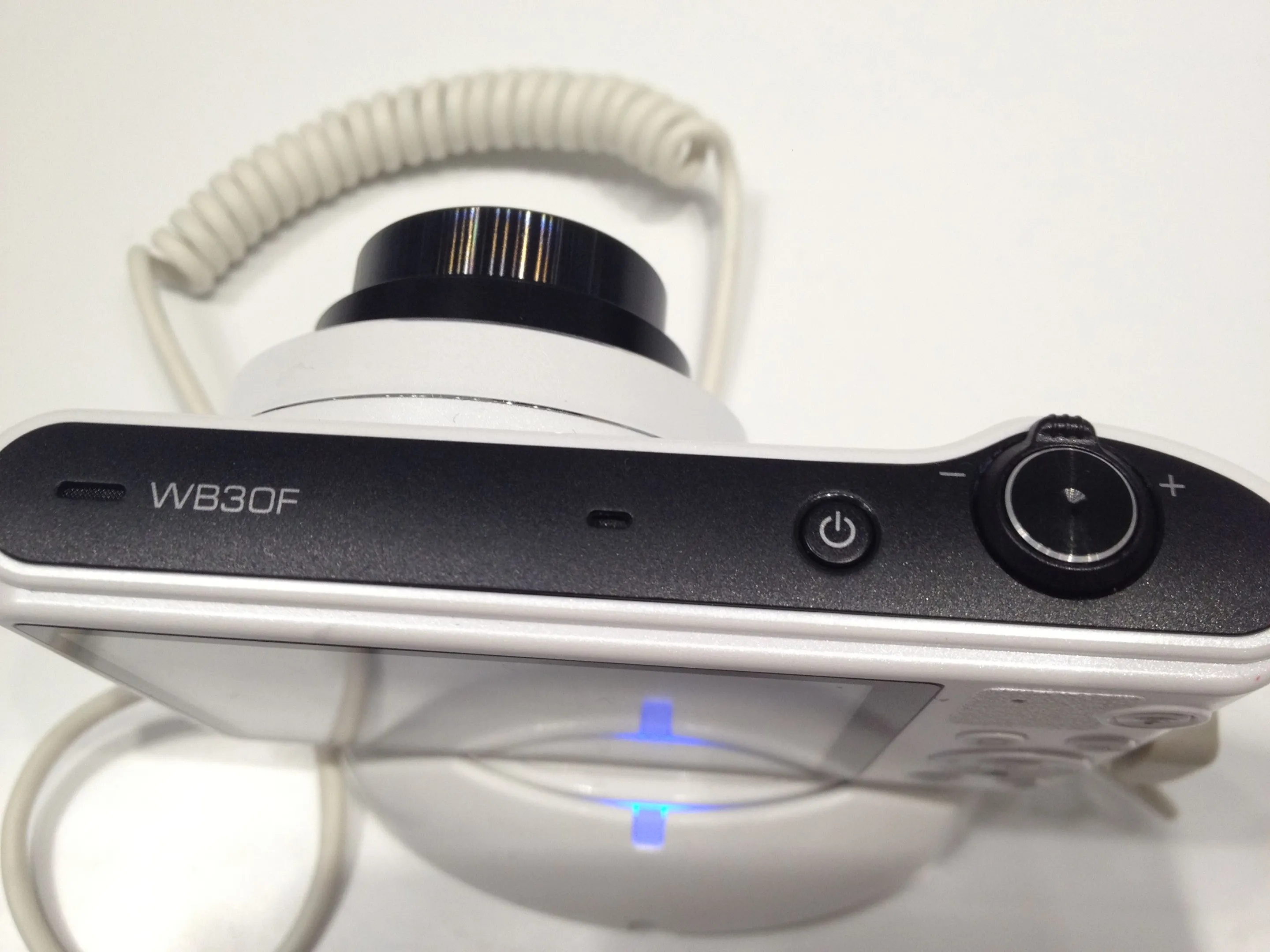 Samsung WB30F top view