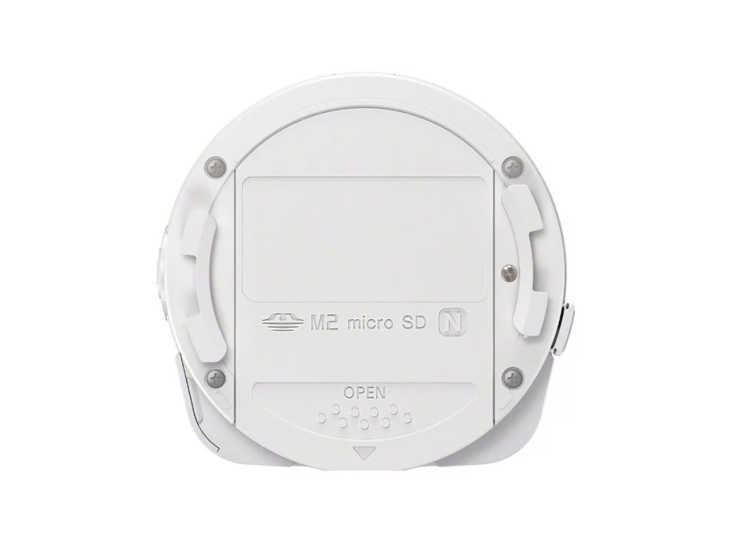 Both cameras have their own memory card slot