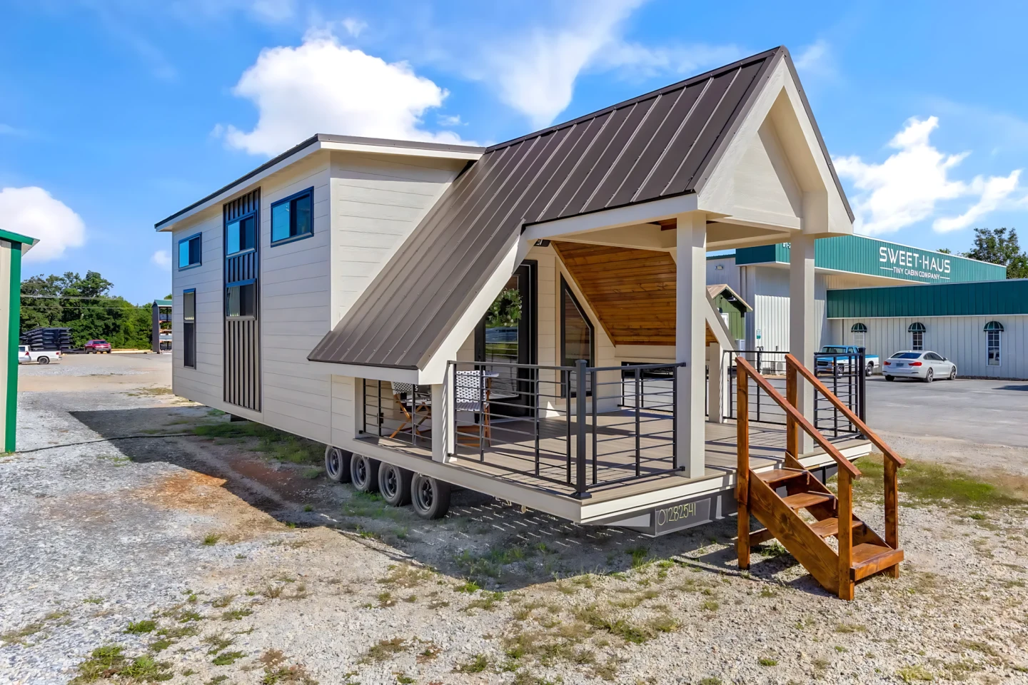 Extra-wide tiny house embraces comfortable living on wheels
