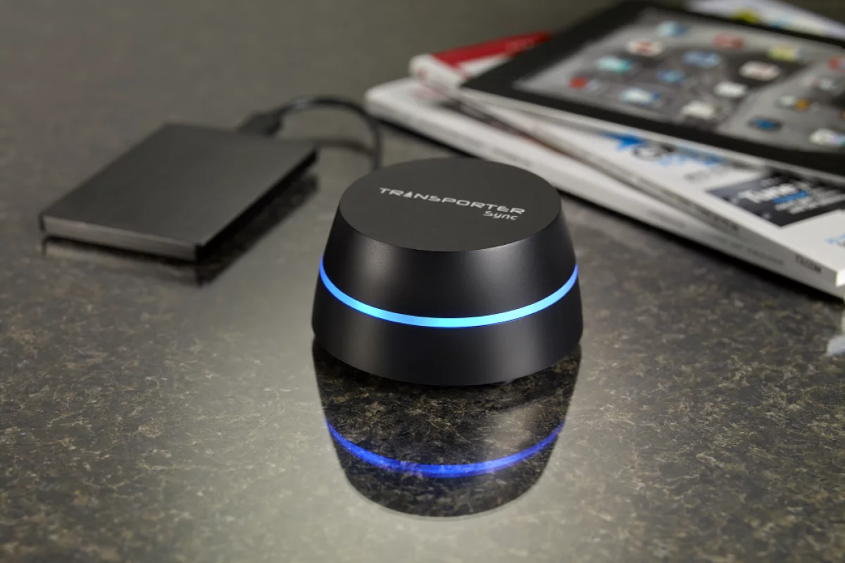 The new Transporter Sync device