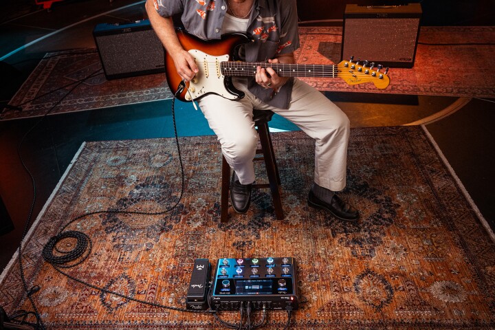 An entire pro-grade guitar and vocals processing rig for live or studio use