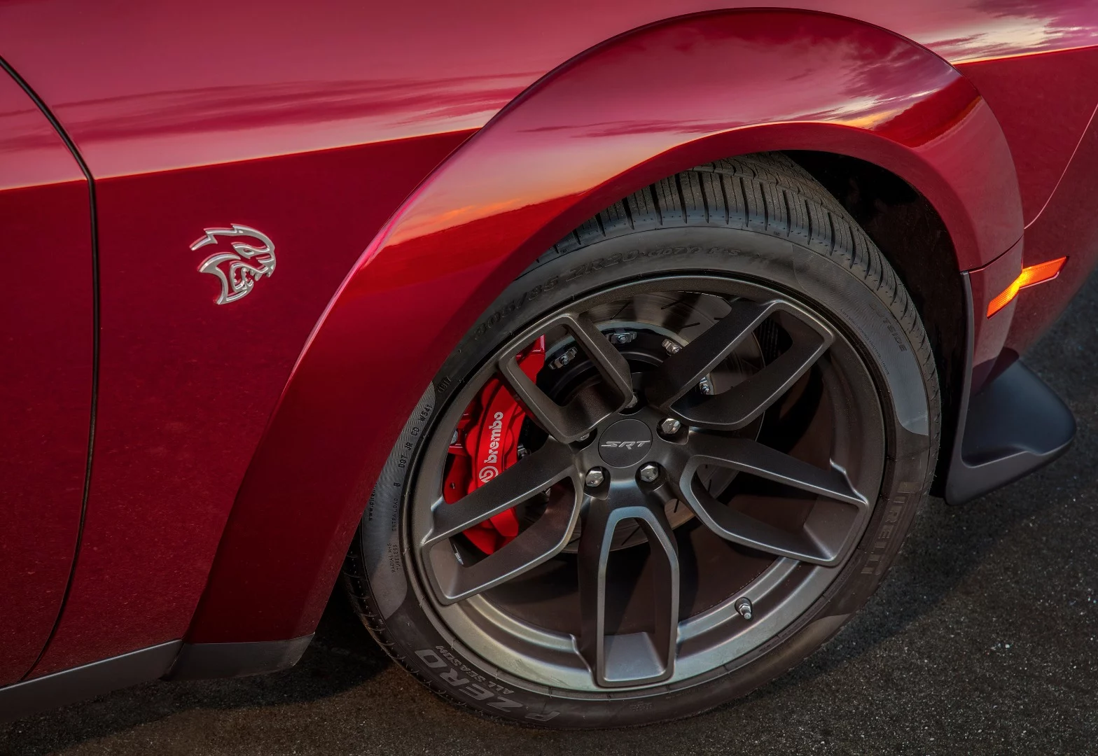 New wheels on the Challenger SRT Hellcat Widebody