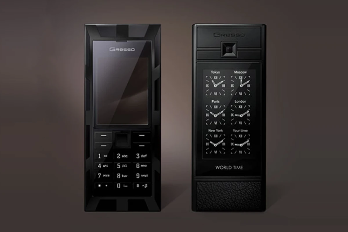 The Gresso Luxor World Time phone