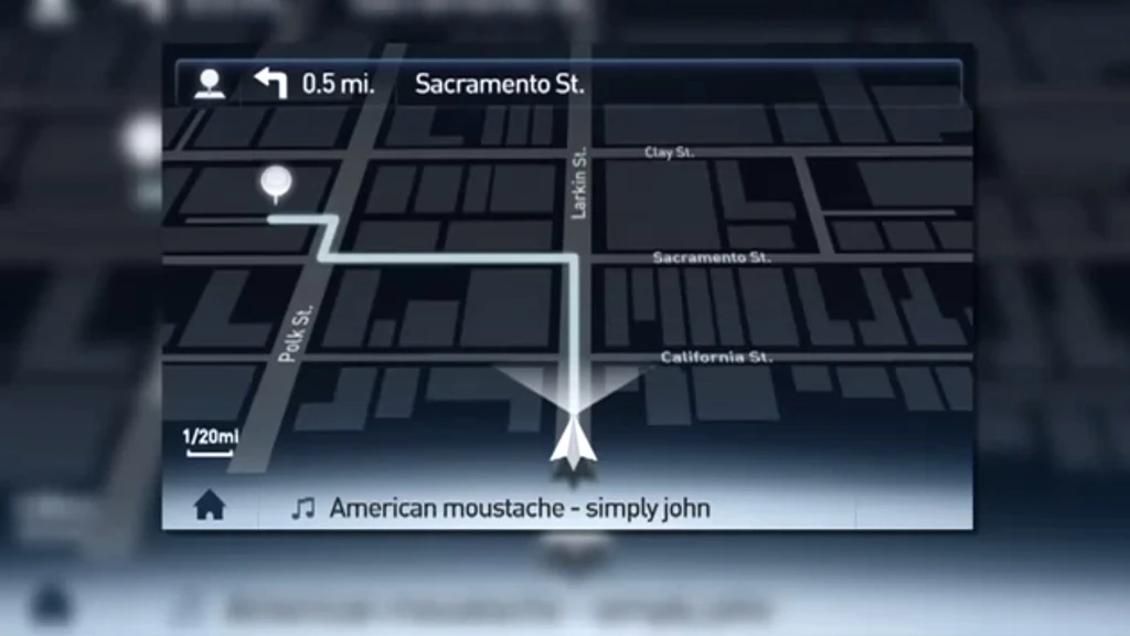 Dragon Drive! can provide access to in car navigation