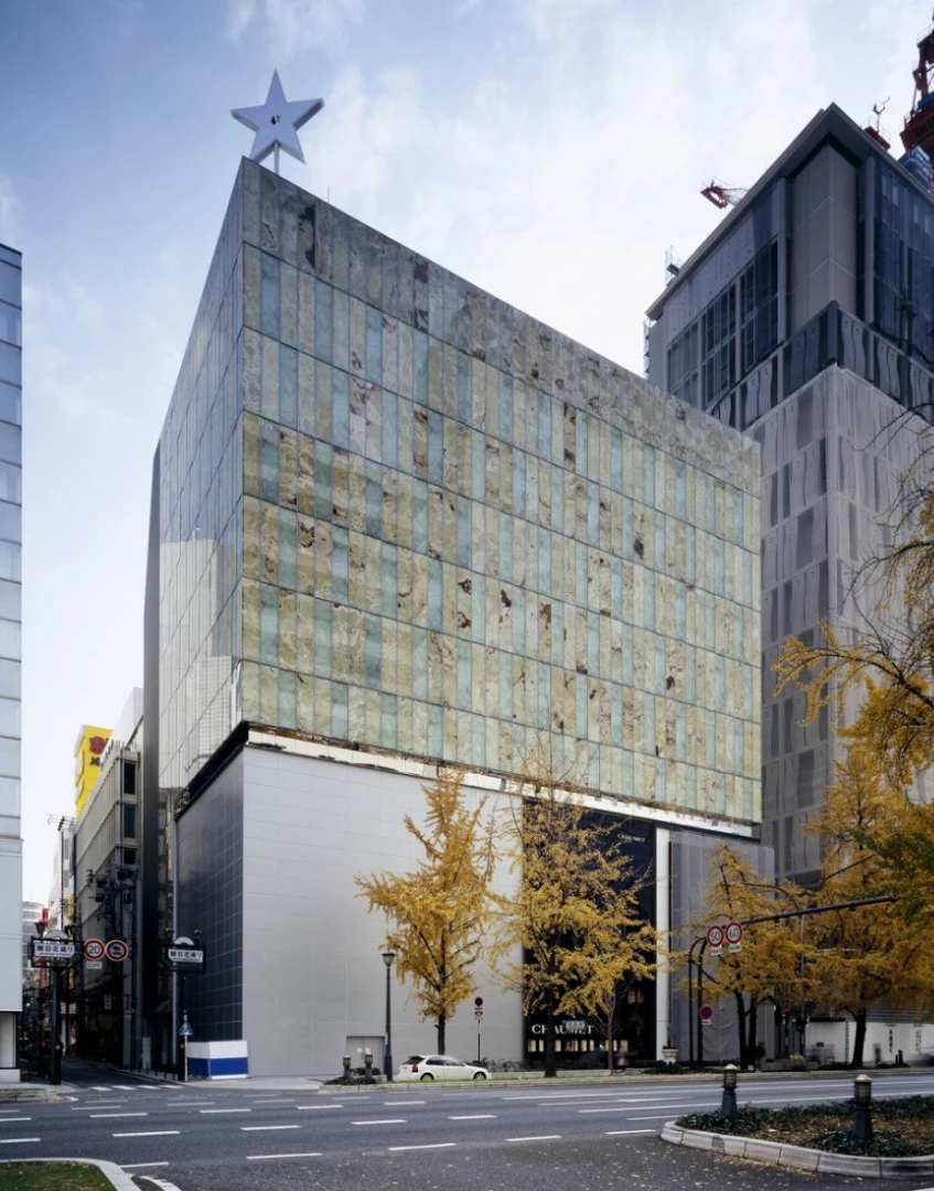Headquarters of Louis Vuitton Japan, by Kengo Kuma & Associates