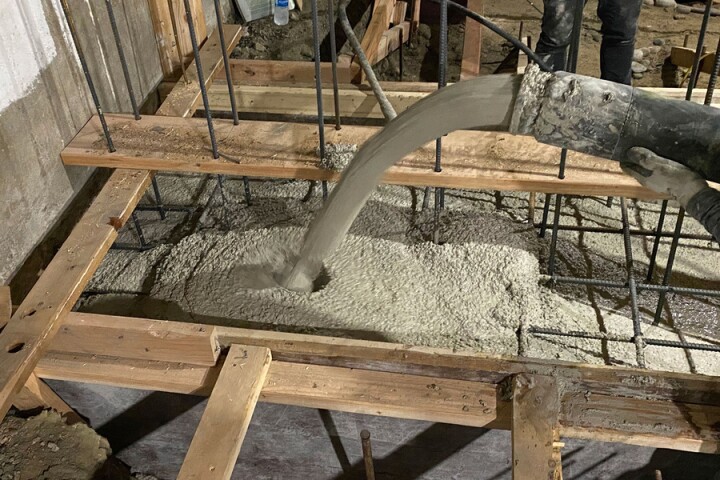 In a pilot project, concrete containing C-Crete is used to retrofit a 120 year-old Seattle building's foundation