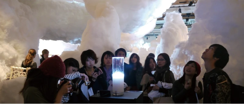 On display at Design Tide Tokyo recently