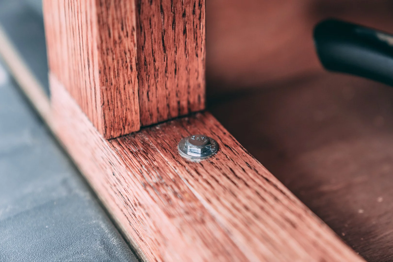 A series of 20 of these bolts hold the Oasis conversion in place, and the company says it takes about 45 minutes to convert the van back to stock passenger minivan form