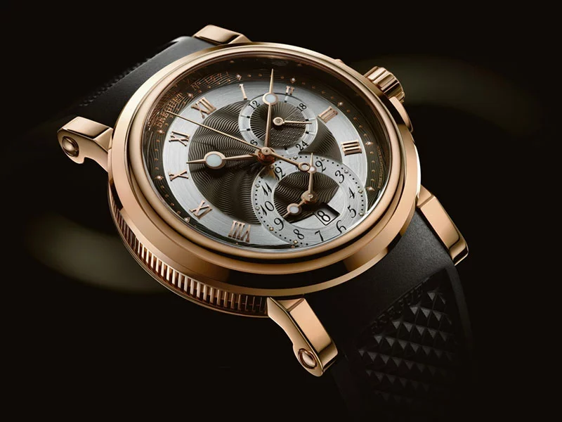 Breguet Marine GM - 42 mm diameter in rose gold