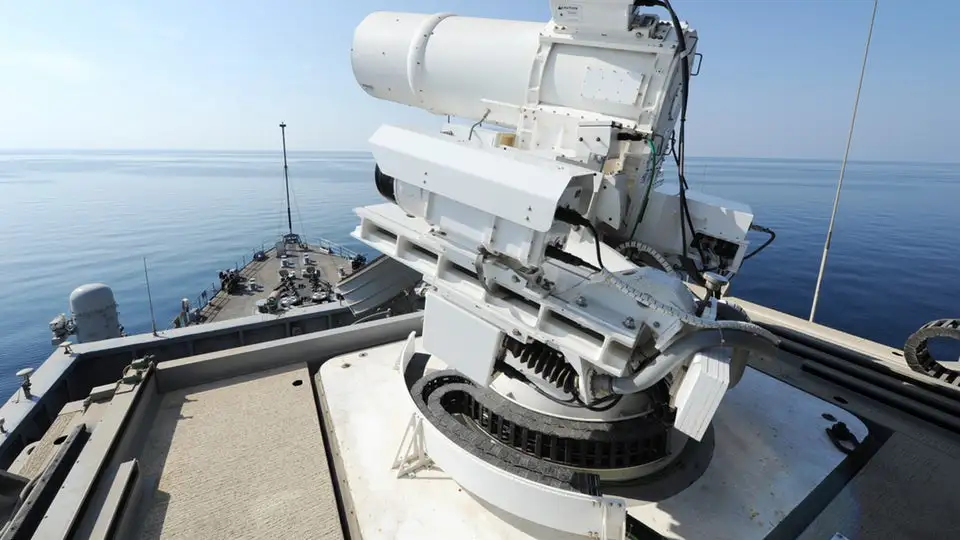 US Navy laser weapon