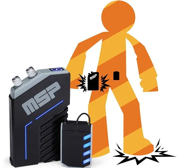 Mega Stomp Panic is an audio accessory for Halloween costumes