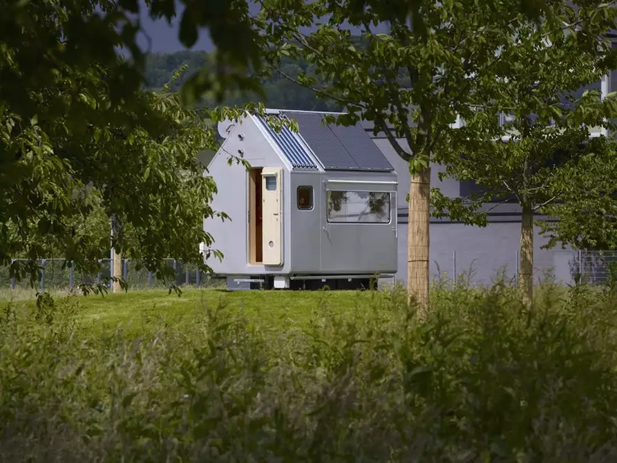 Diogene runs off-the-grid and gets power from a roof-based solar array