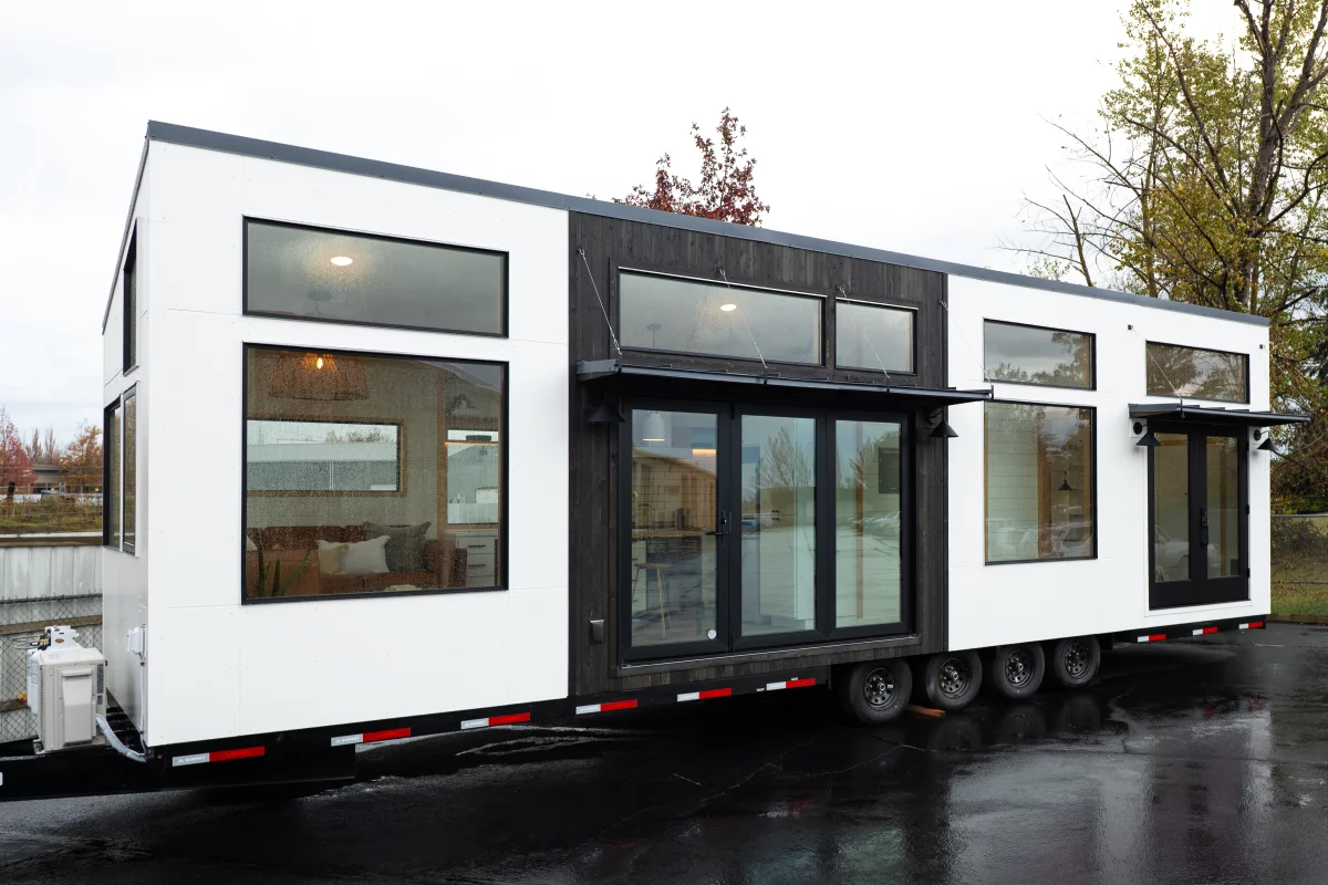 The Urban Park Max 37 is a spacious tiny house that's specifically designed for coastal living