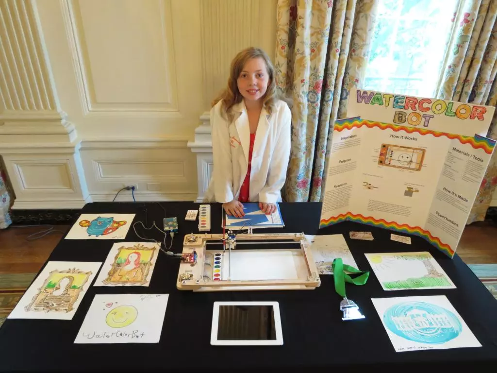 Both Sylvia and ESML hope their invention will serve as a helpful educational tool to get kids interested in both art and robotics