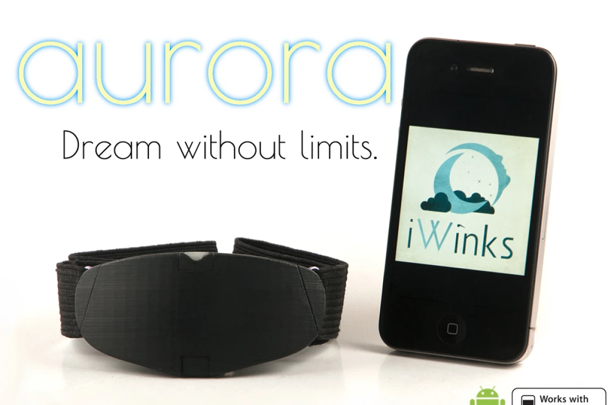 The Aurora headset is a tool for enhancing dreams, signaling the beginning of REM sleep, and inducing lucid dreaming