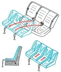 Fitting and removing the car seat is an easy exercise