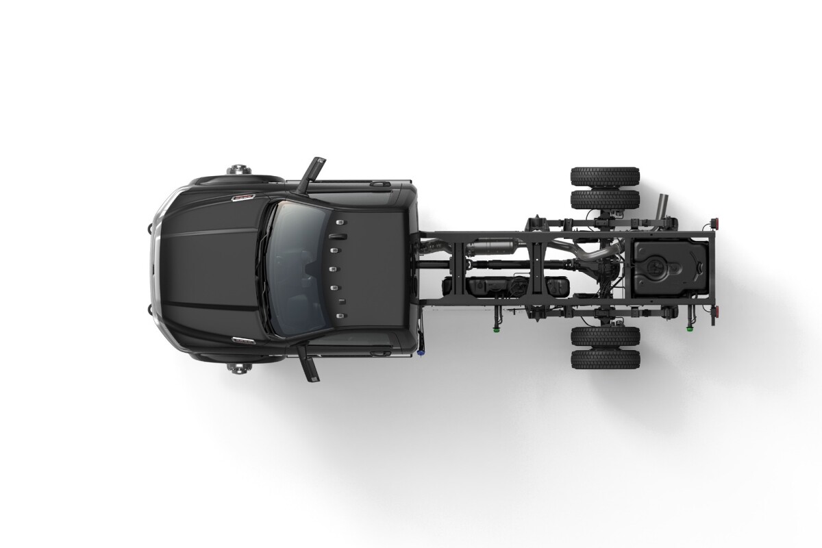 It's all about the chassis A closer look at Ram's heavyduty work trucks