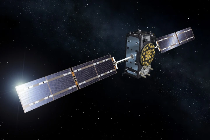 Artist's concept of a Galileo satellite