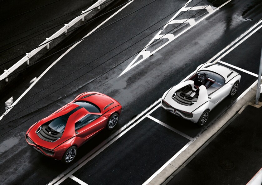 The Giugiaro Parkour coupé