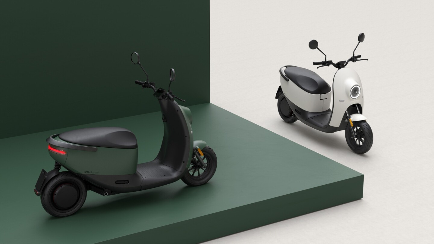 The unu Scooter will be available in Basic (2,000 W), Standard (3,000 W) and Plus (4,000 W) variants