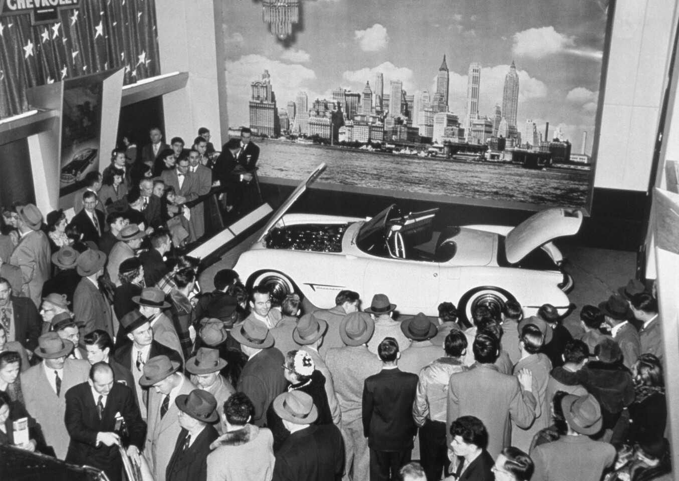 The original Corvette debuts at Motorama © General Motors