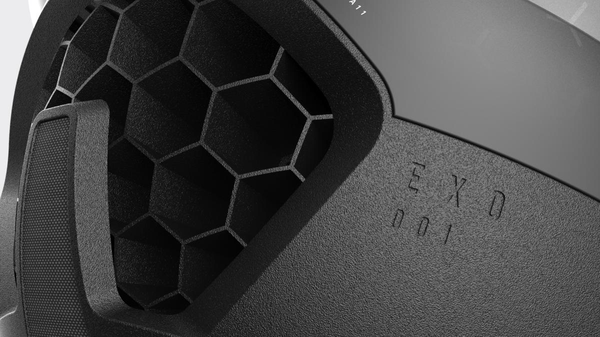 The Hexr's hexagonal cells soften on impact