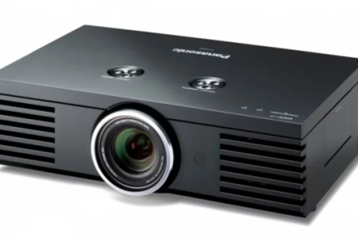 The Panasonic PT-AE4000 projector