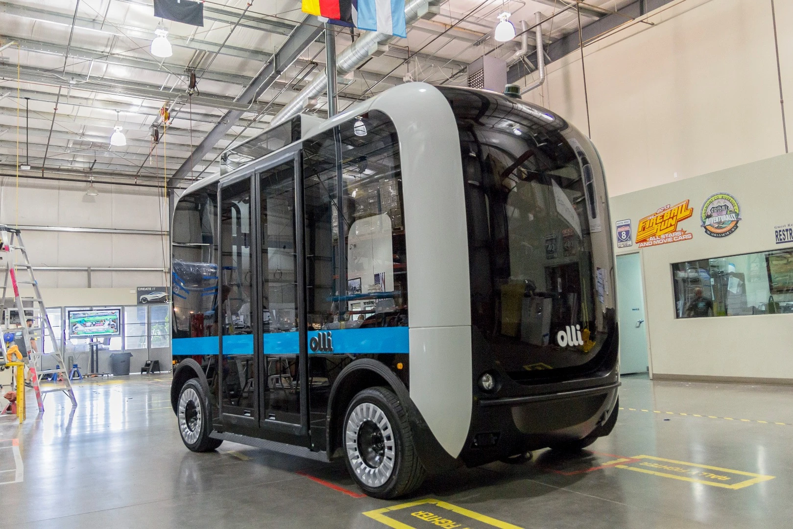 The vehicle uses 30 sensors including radar, LIDAR and cameras and combines these with transport data gathered by Watson to navigate city streets