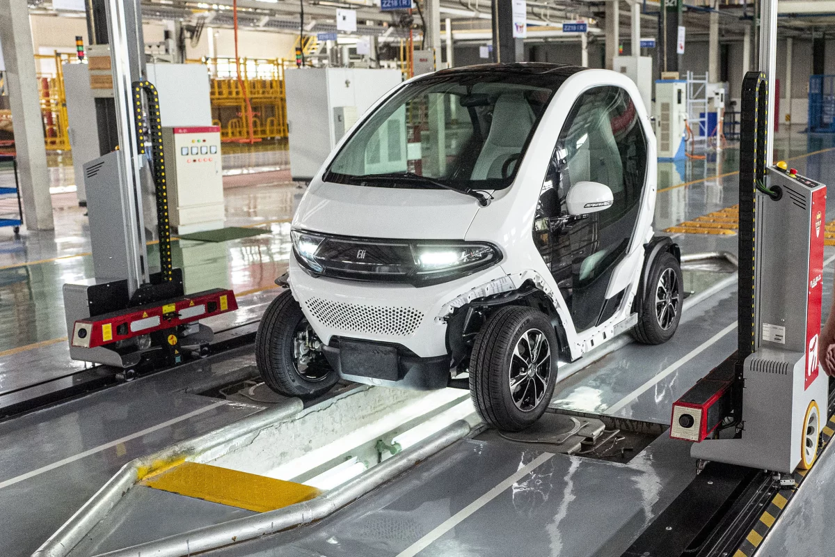 Eli's manufacturing partners in Europe have started the first production run of the Zero NEV