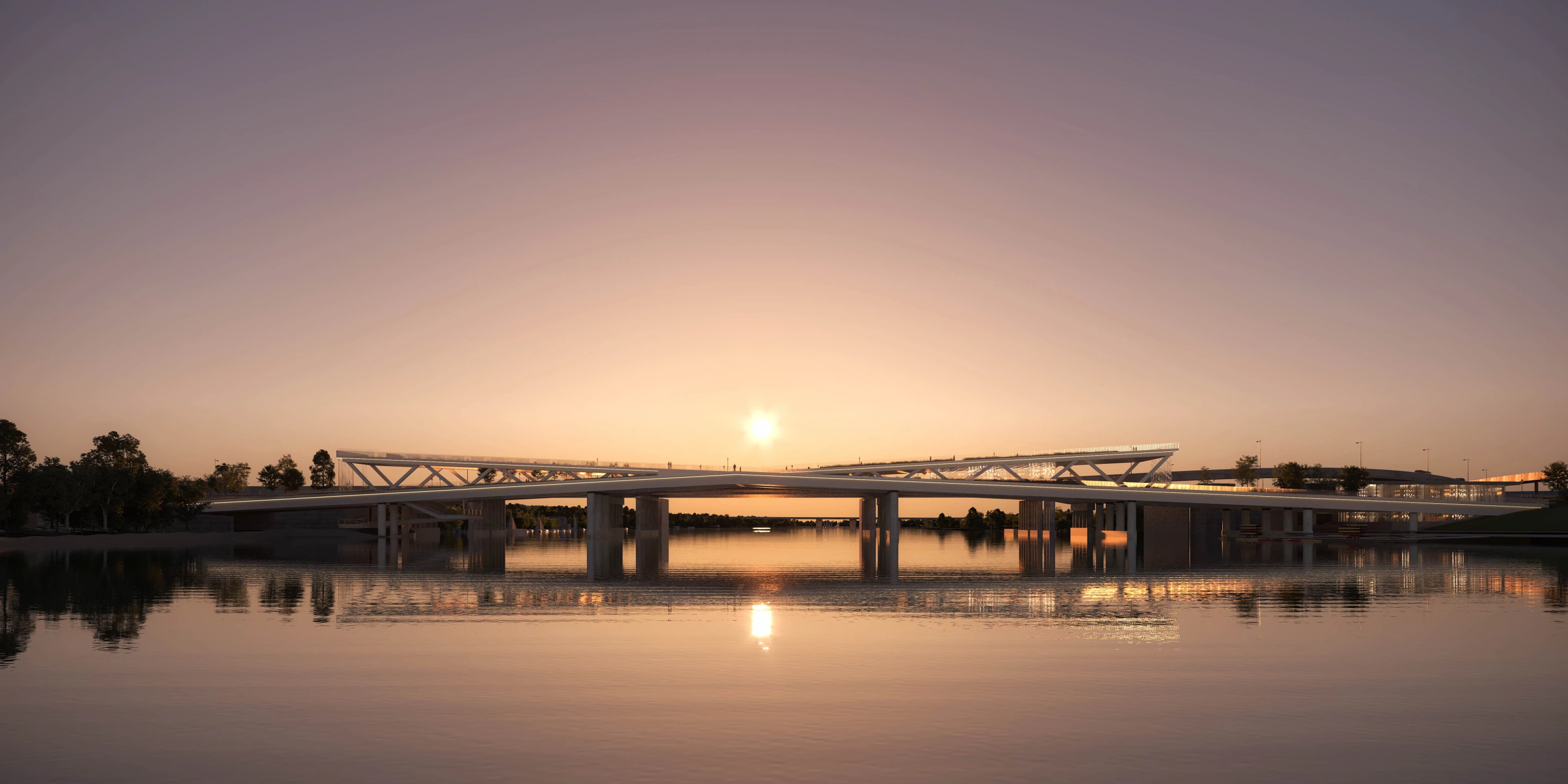 The 11th Street Bridge Park will span Washington DC's Anacostia River