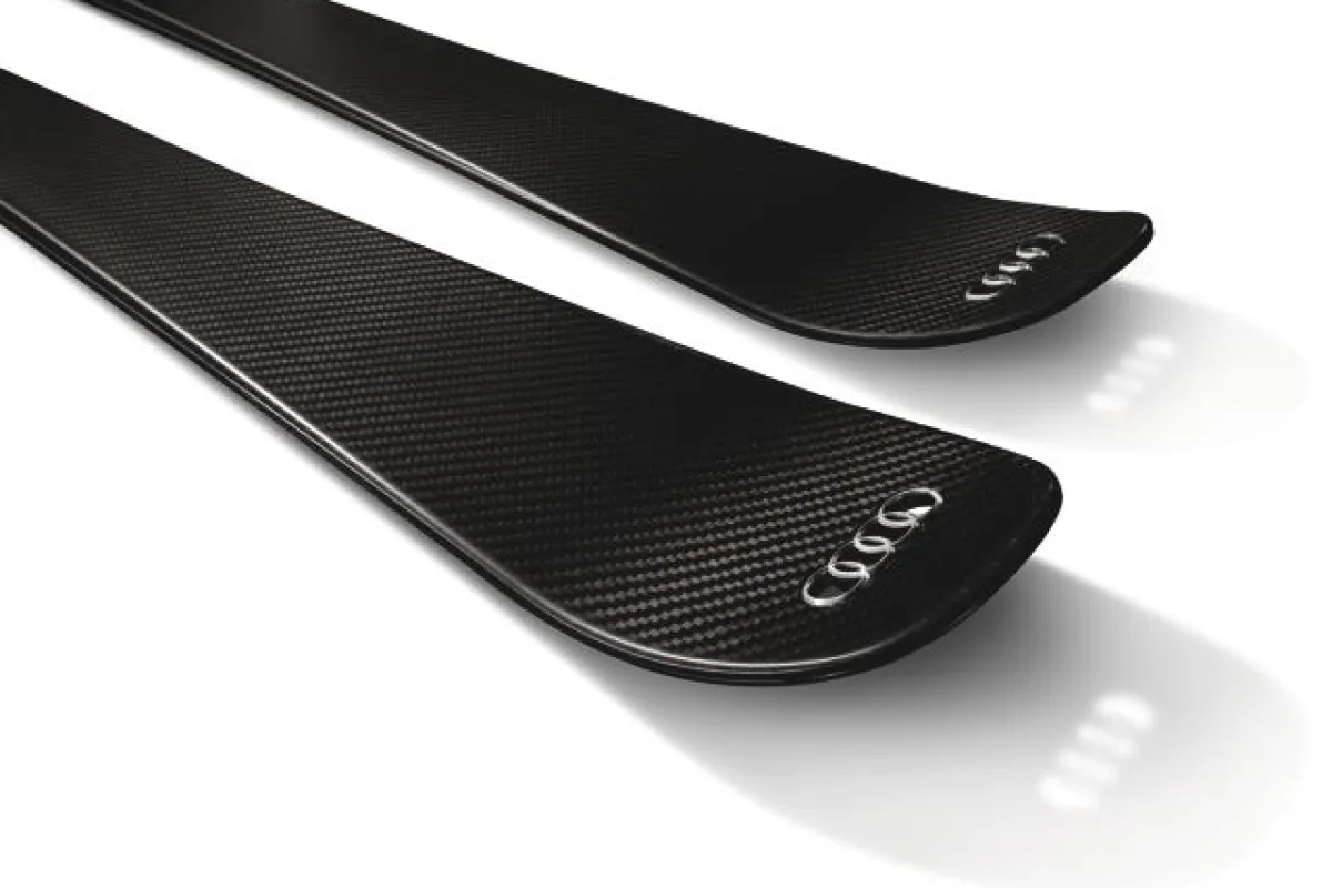 Audi 's carbon fiber prototype skis