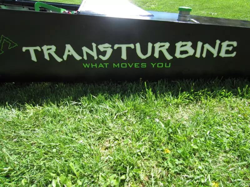 Jet Powered Junior Dragster was built by TransTurbine