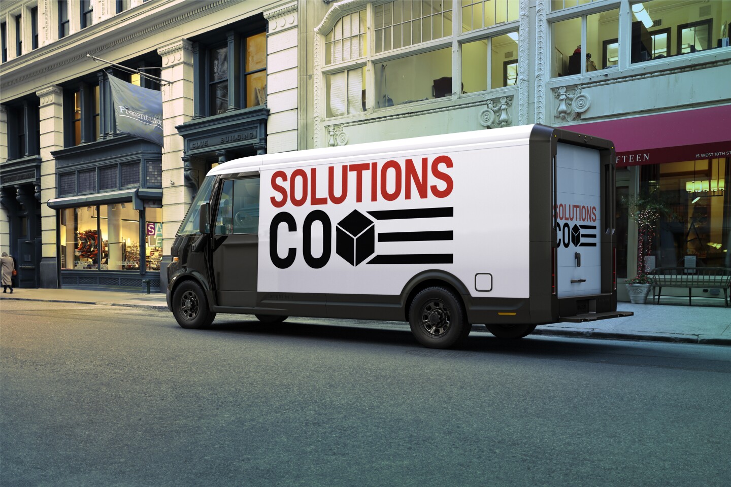 The BrightDrop EV600 is targeted to have a range up to 250 miles on a full charge