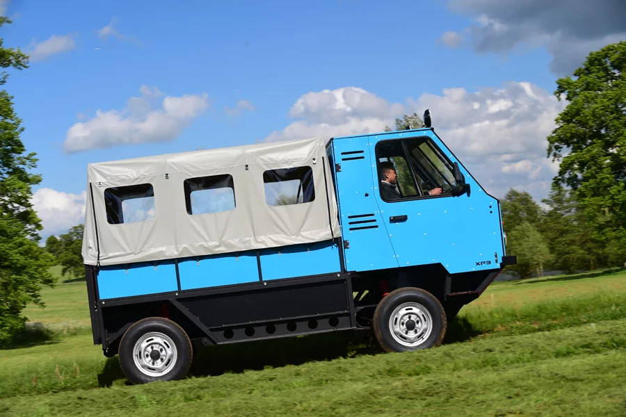 Shell is funding a bespoke prototype of the Ox flat pack truck that will be shipped off in the latter part of 2018