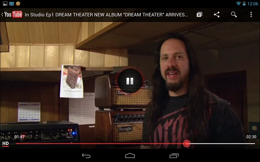 You can watch video on your Nexus 7 in HD, but only stream in SD with the free version of iMediaShare
