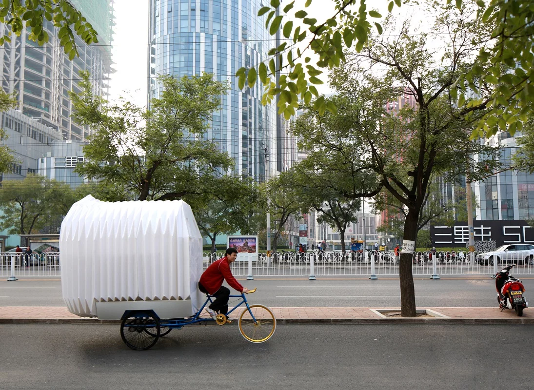 The Tricycle House offers an appealing vision of sustainable nomadic living